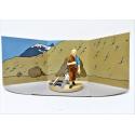 Coffret scène Tintin-Le temple du soleil n°12- collector