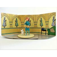 Coffret scène Tintin-les cigares du pharaon n°08- collector