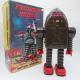 Thunder Robot - Battery Operated - Vintage metal Robot in box - Schylling