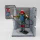 Gi joe - Figurine Eclair - Fast draw - vintage & fiche rétro complète - Hasbro