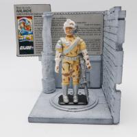 Gi joe - Figurine Avalanche V1 - vintage & fiche rétro complète - Hasbro