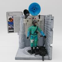 Gi joe - Figurine Psy - Psyche out V3 - vintage & fiche rétro complète - Hasbro