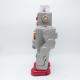 Robot - Smoking Spaceman - Battery Operated - Vintage metal Robot in box - Schylling