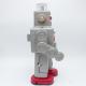 Robot - Smoking Spaceman - Battery Operated - Vintage metal Robot in box - Schylling
