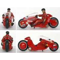 Akira - Figurine Kaneda et sa moto - Bandai