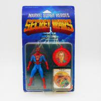 Marvel guerres secrètes - Figurine Spider man - jouet rétro en boîte - mattel