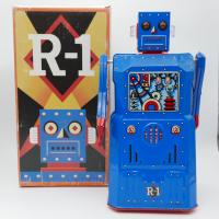Robot - R-1 - Tin métal Robot - Robot néo vintage - Rocket USA