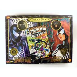 Marvel - coffret figurine spider man & Spider woman figurines rétro d'occasion en boîte - Toybiz