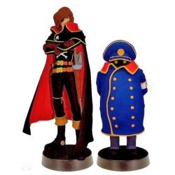 Albator - Captain Harlock & Syasyo figurine Galaxy express 999 -Taito