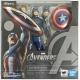 Marvel - Figurine Captain America 16 cm - Avengers assemble edition ShFiguarts - Bandai