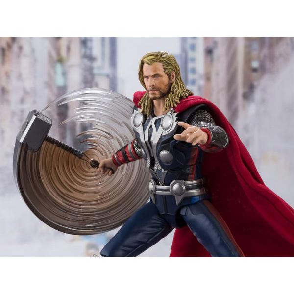 Figurine Marvel Avengers tissus tête en plastique Thor 41 cm - Label Emmaüs