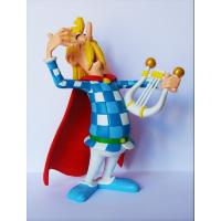Astérix - statuette Assurancetourix n°4 - collection la grande galerie des personnages - Hachette