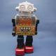 Piston Robot - Japan Robot Métal vintage en loose - Horikawa