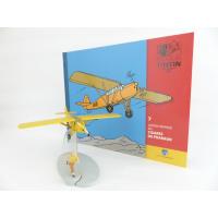 En avion Tintin, le biplan jaune de Tintin au Congo (n°6)