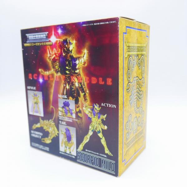 FIGURINE SAINT SEIYA CHEVALIER DU ZODIAQUE MILO DU SCORPION (2) EN LOOSE  COMPLET ANNEE 87 BANDAI - CHEVALIERS