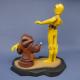 Star wars Animated  - C-3PO & Jawa statue résine - Gentle giant