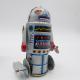 Neo Retro collector metal & plastic tin Robot - Astronaut robot -