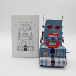 R-1 mechanical robot - Style Japan Robot Métal vintage - Inspiration SH Horikawa