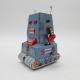 Neo Retro collector metal & plastic tin Robot - R-1 mechanical robot -