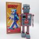 Retro collector metal & plastic tin Robot - Mechanical robot neo Vintage - Battery operated