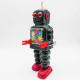 Retro collector metal & plastic tin Robot - High wheel robot neo Vintage - Battery operated