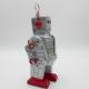 Retro collector metal & plastic tin Robot - Space robot neo Vintage - Battery operated