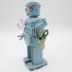Mini Mechanical robot - Style Japan Robot Métal vintage - Battery operated