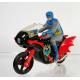 Batman - jouet rétro Batbike complet avec missiles - Corgi 268