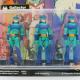 Gatchaman - Full tema action figure coffret - 3 Galactor soldiers - mint in box - 1980