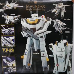 Robotech - Macross -  Valkyrie VF-1S & Roy Focker - 1/55 scale  action figure - yamato