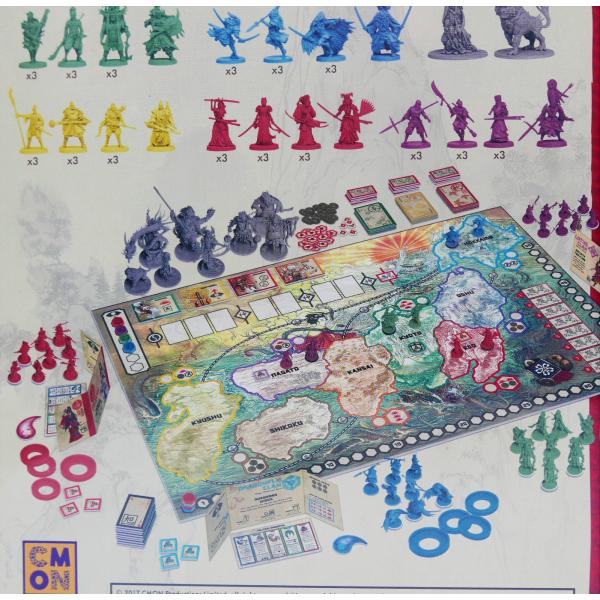 rising sun jeu de plateau guillotine game jouet vintage