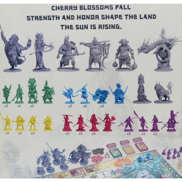 rising sun jeu de plateau guillotine game jouet vintage