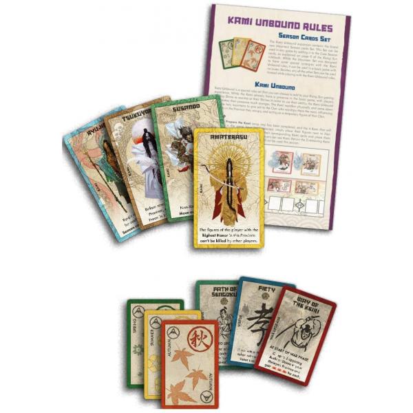 rising sun Kami unbound jeu de plateau guillotine game toy vintage