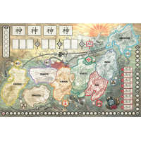 Rising sun - Playmat for pack board game English box version - CMON - Guillotine games