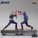 Marvel - Avengers - EndGame - Captain America 2012 & 2023 - Iron Studios