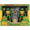 Les tortues ninja - Raphael & Michelangelo coffret 2 figurines - Neca - Nickelodeon