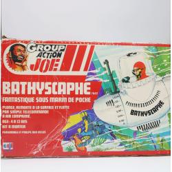Action joe 7942 - bathyscaphe sous marin -  véhicule Joe l'aventurier - jouet vintage - Céji arbois