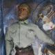 Action figure -The wolfman 60's horro movies used in box - Sideshow