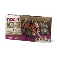 Zombicide - NPC-1notorious plagued characters - extension for boardgame Black Plague - Guillotine games