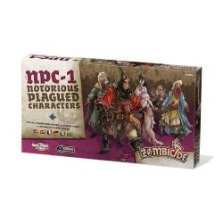 Zombicide - NPC-1notorious plagued characters - extension for boardgame Black Plague - Guillotine games