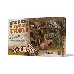 Zombicide - Rat king & swamp troll - figurines pour jeu de plateau - Guillotine games
