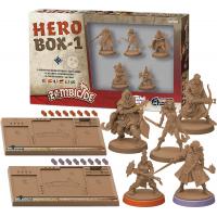 Zombicide - hero box-1 - figurines pour jeu de plateau - Guillotine games
