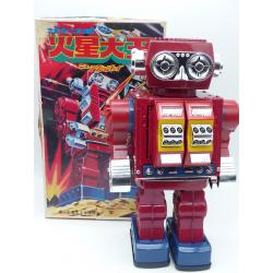Robot Super astronaut Rotate o matic - Japan  Métal vintage 70's en boîte - Horikawa