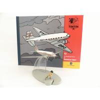 En avion Tintin, Le biplan jaune de L'île noire (n°11)