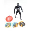 Marvel guerres secrètes - Spider man noir - jouet rétro en loose - mattel