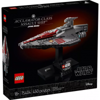 Transport d’assaut de classe Acclamator – Star Wars – LEGO 75404 – 2025