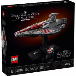 Transport d’assaut de classe Acclamator – Star Wars – LEGO 75404 – 2025