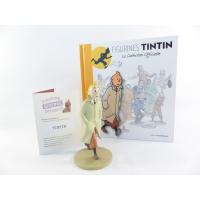 Figurine collection offoicielle Tintin n°1 Tintin trench coat