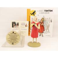 Figurine collection officielle Tintin n°5 La castafiore au perroquet