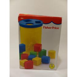 Jeu-Fisher price rétro premiers cubes